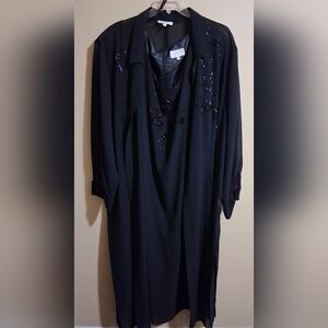 Studio I Black 2-Piece Dress Set